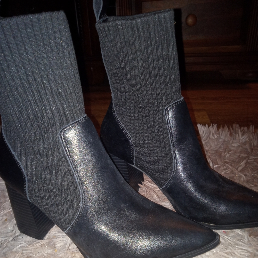 Women's Faux Leather Booties